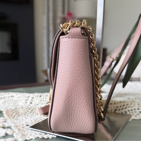 Michael Kors mauve pink Crossbody Bag with Gold Accents - Picture 5 of 12